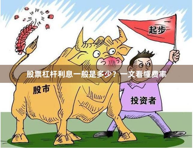 股票杠杆利息一般是多少？一文看懂费率